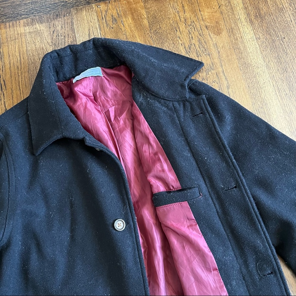 Black Pea Coat